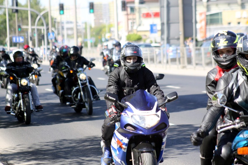 Rozpoczęcie sezonu motocyklowego 2018 w Lublinie. Przez miasto przejechała głośna parada (ZDJĘCIA)