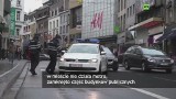 Patrole wojska i pustki na ulicach Brukseli. Stolica Belgii zagrożona zamachem [WIDEO]