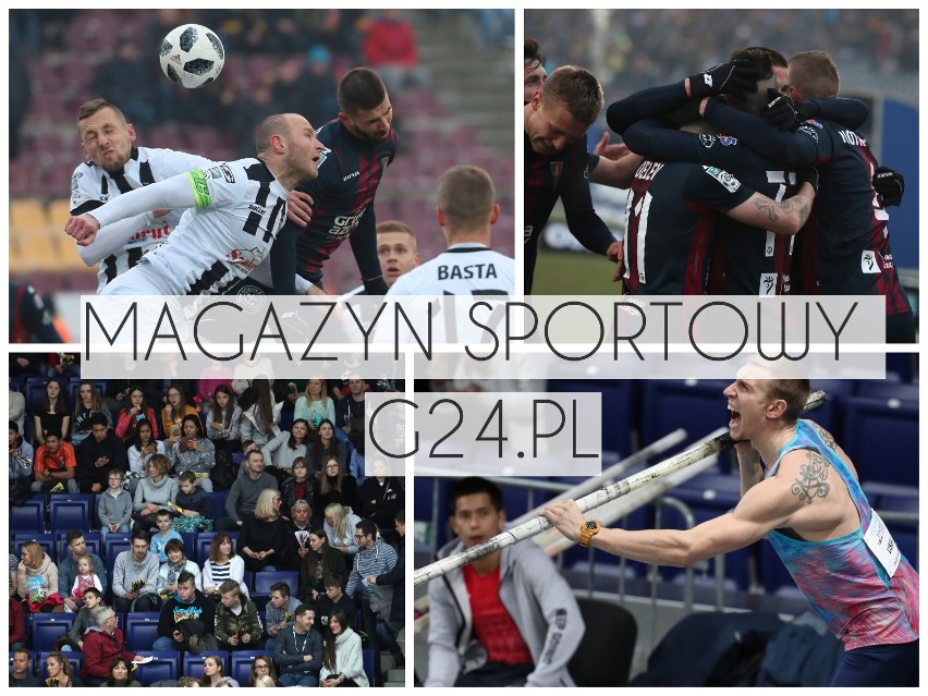 Magazyn sportowy GS24.pl: Świetna inauguracja wiosny Pogoni Szczecin, tyczka w Szczecinie [WIDEO]