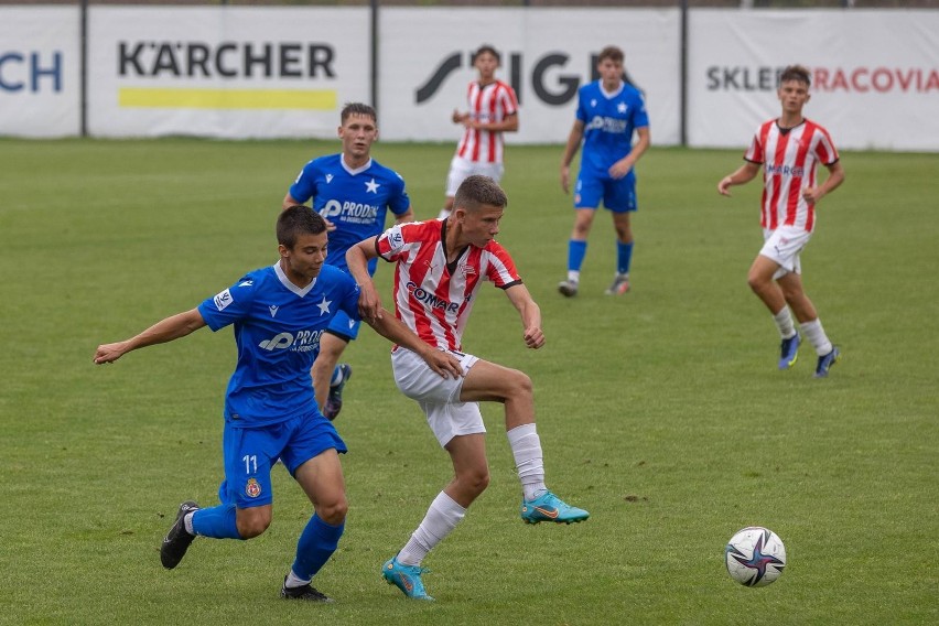 21.08.2022, Rączna: mecz CLJ U-17 Cracovia - Wisła Kraków