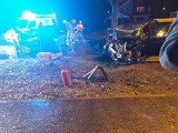 Wypadek pod Goleniowem: Śmierć na drodze. Kierowca bmw był pijany [ZDJĘCIA]