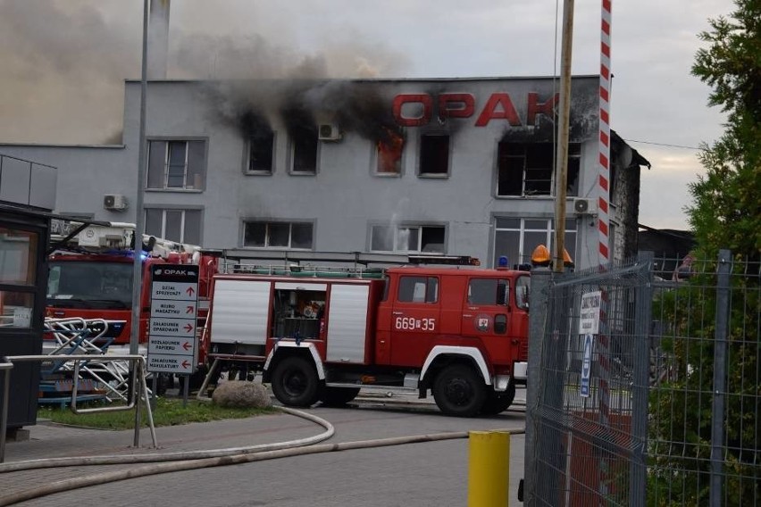 Pożar w firmie Opak w Szczecinku. Jest praca dla 50 osób. Odzew pracodawców 13.08.2019
