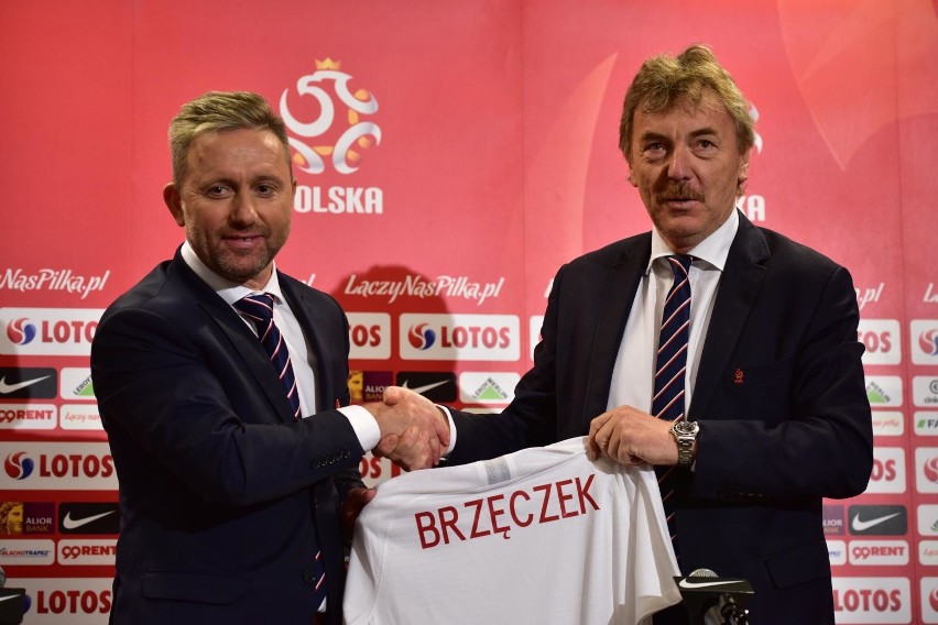 23.07.2018. Jerzy Brzęczek i Zbigniew Boniek w dniu...