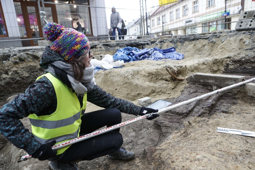 Odkrycia archeologiczne na ulicy Kościuszki w Rzeszowie.