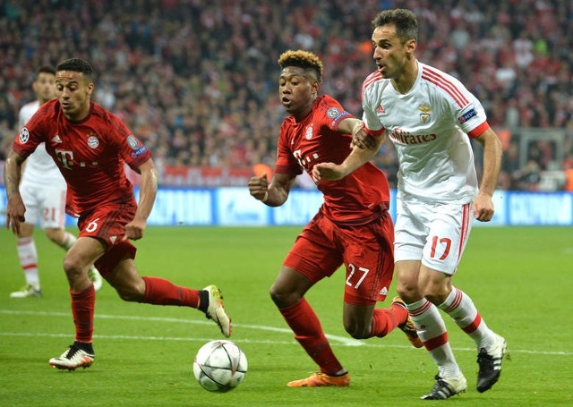 Benfica - Bayern. Transmisja online ZA DARMO 13.04.2016. Relacja live i stream meczu online