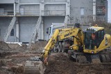 Co się dzieje na budowie nowego stadionu dla Radomiaka przy ulicy Struga 63 (ZOBACZ NAJŚWIEŻSZE ZDJĘCIA)