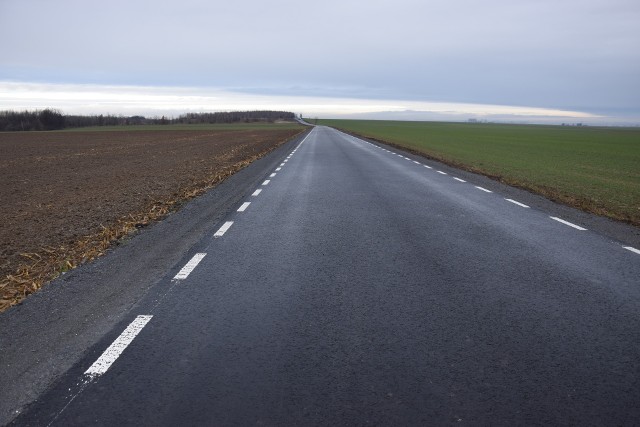 Zakończona dokładnie przed rokiem droga z Trzebini do Skrzypca w powiecie prudnickim kosztowała 9 milionów złotych. Ale ma 6 kilometrów długości.