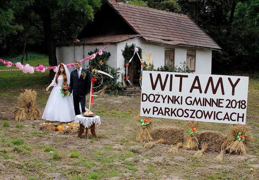 Rolnicy z gminy Miechów świętowali dożynki w Parkoszowicach [ZDJĘCIA]