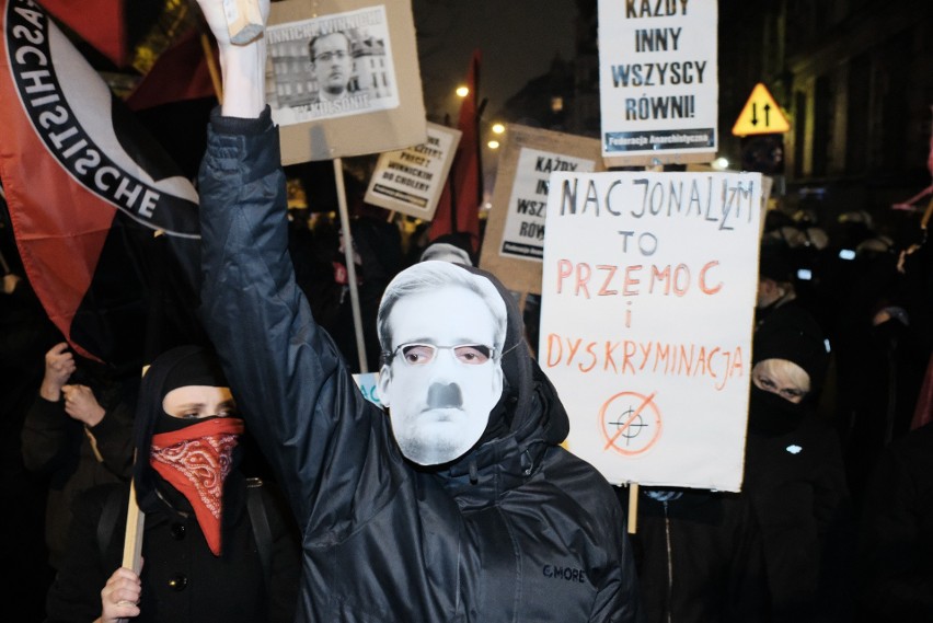 Manifestacje w centrum [ZDJĘCIA, RELACJA]