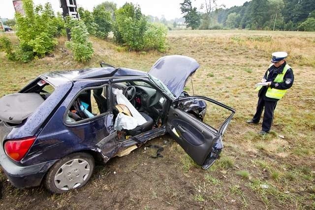 Groźny wypadek w Lisim OgonieGroźny wypadek w Lisim Ogonie