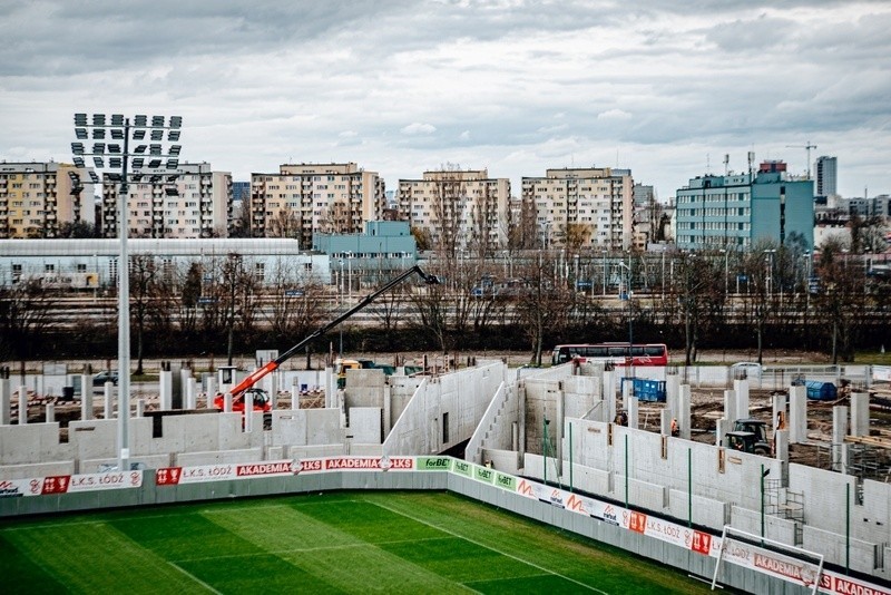 Co słychać na budowie stadionu ŁKS [GALERIA ZDJĘĆ]