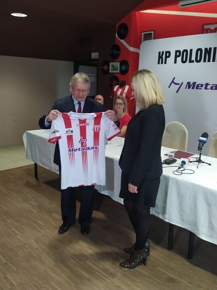 KP Polonia Metalkas Bydgoszcz ze swoimi partnerami prowadzi...