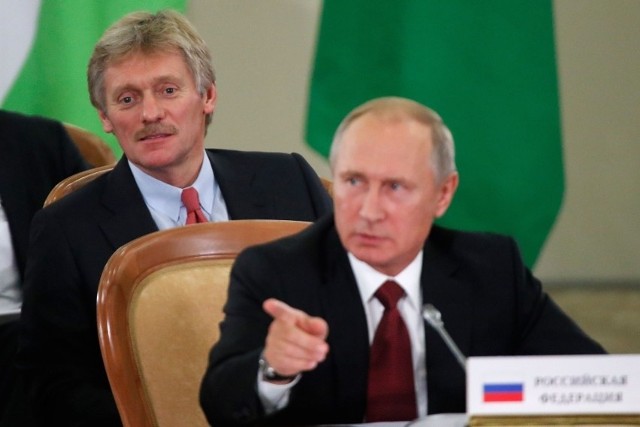 Pieskow powiedział, że „jeśli przypomnieć sobie niedawne oświadczenie szefa naszych zagranicznych służb wywiadowczych, mówił on o tym”. – To są oczywiste fakty – mówił rzecznik Kremla.