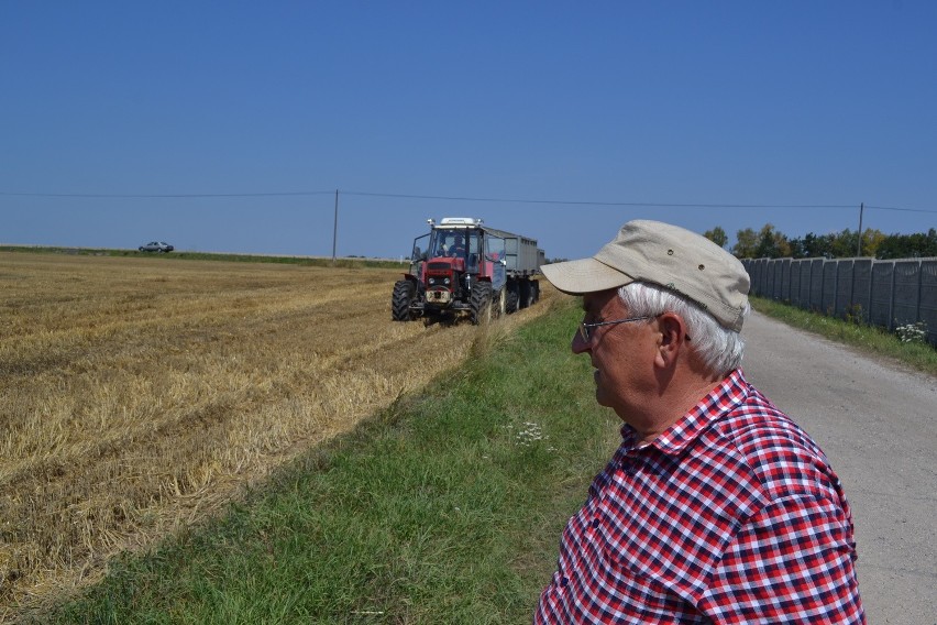 Żniwa w powiecie kłobuckim