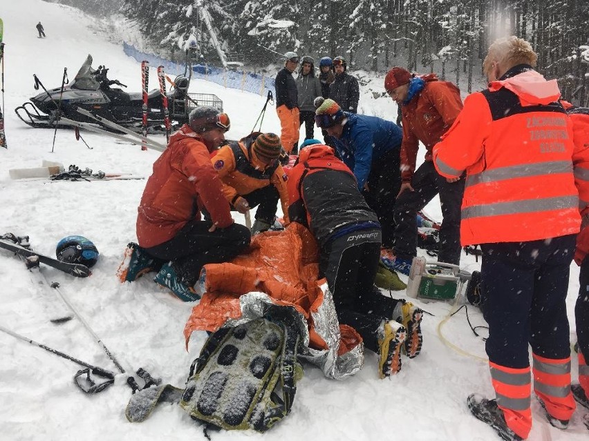 Słowacja. Tragedia podczas jazdy na nartach. Nie żyje turysta z Polski
