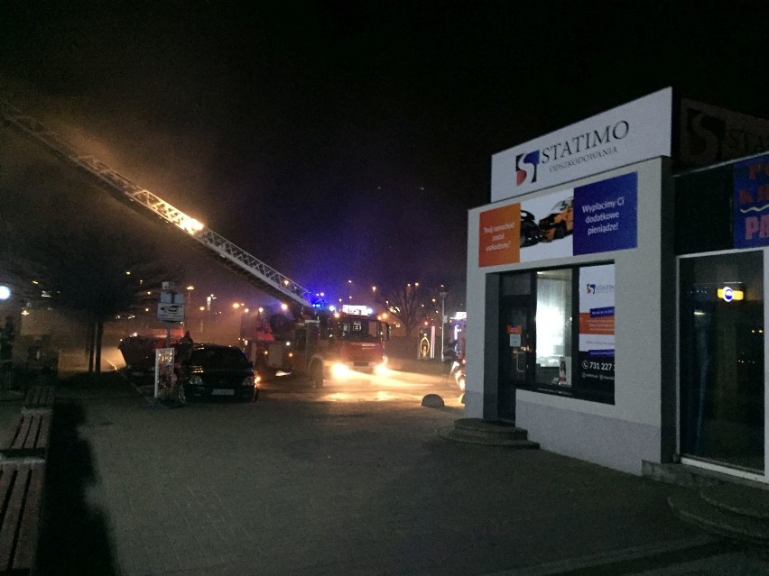 Szczecin: Pożar w Centrum Handlowym Helios [zdjęcia, wideo]
