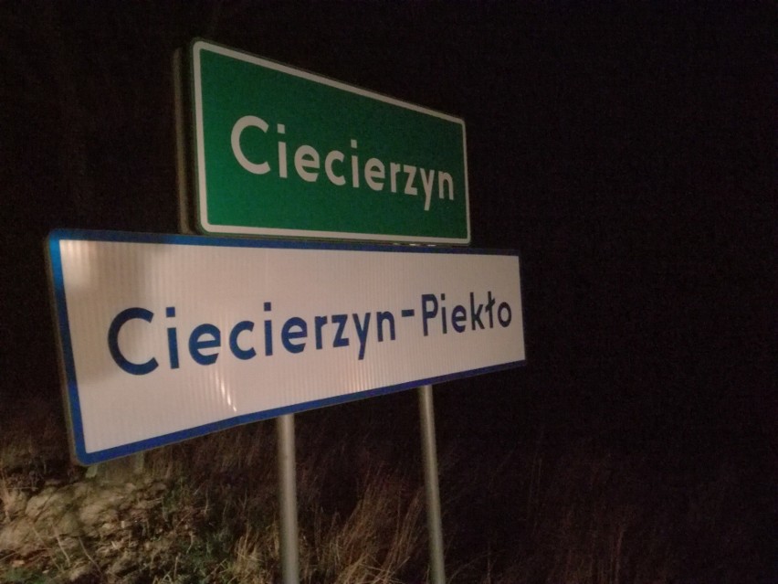 Miejsce przerażającej zbrodni w Ciecierzynie.