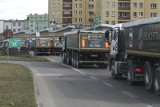 Gigantyczne korki i wściekli kierowcy. Promocja Hochtrans w Kielcach (zdjęcia)