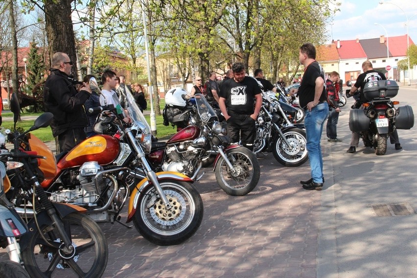 Oprócz motocyklistów z powiatu niżańskiego, przyjechali...
