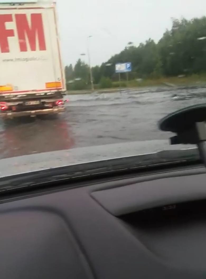 Tak wyglądał zalany Białystok po burzy z 28 na 29.07.2019....