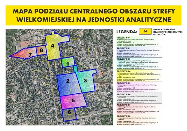 Osiem z 55 kwartałów centrum Łodzi magistrat chce wyremontować w pierwszej kolejności.