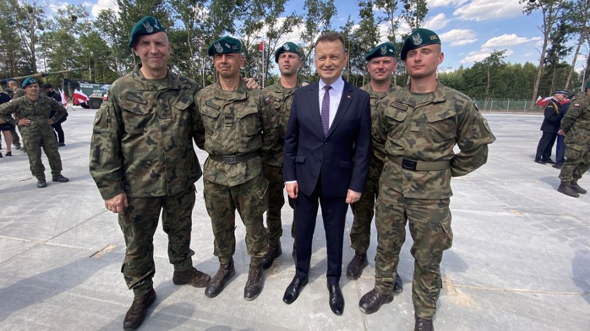 Szef MON otworzył jednostkę wojskową w Kolnie              