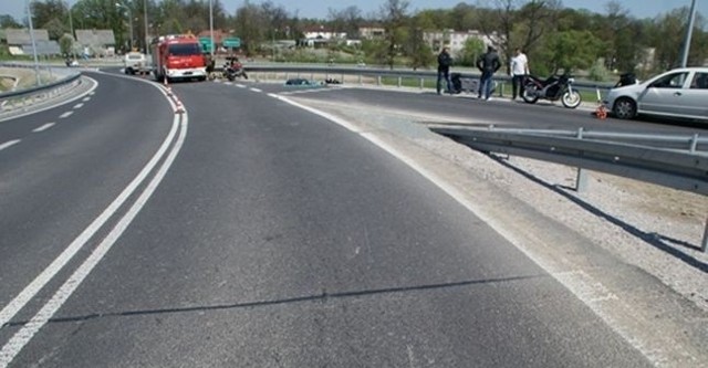 Na obwodnicy Opoczna zabił się motocyklista