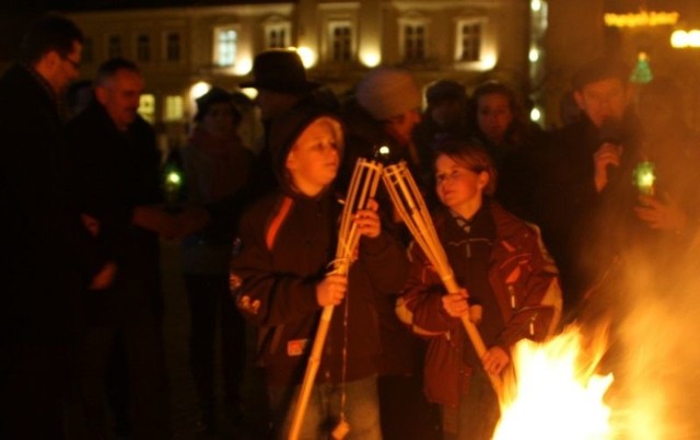 Wczoraj Światełko Pokoju zawitało do Łomży