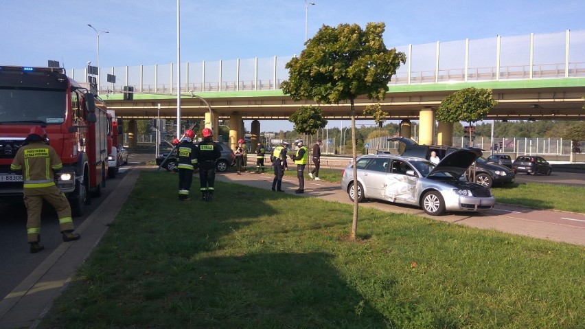 Białystok. Wypadek na al. 1000-lecia Państwa Polskiego....