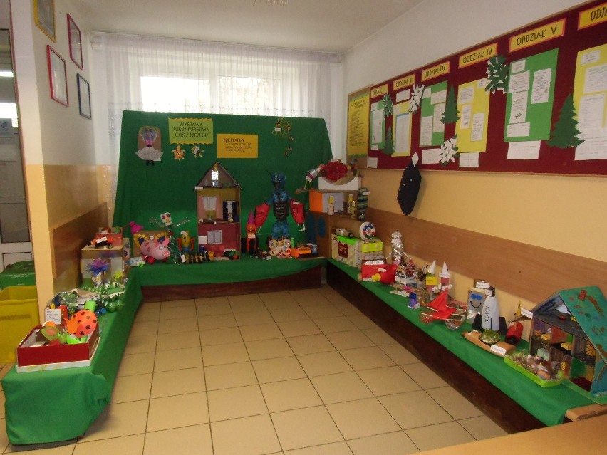 Dzieci z przedszkola numer 2 w Radomiu wspaniale zrobiły "Coś z niczego"