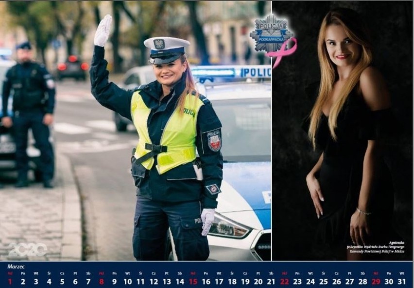 Policjantki w kalendarzu na 2020 rok. Zobacz jak pozowały!