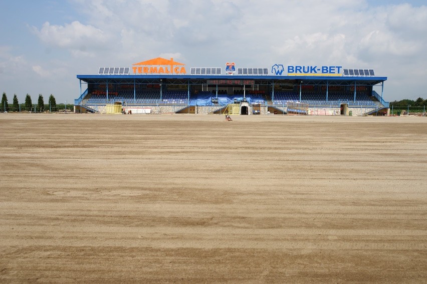 Budowa stadionu w Niecieczy. 15 lipca 2015 [ZDJĘCIA, WIDEO]