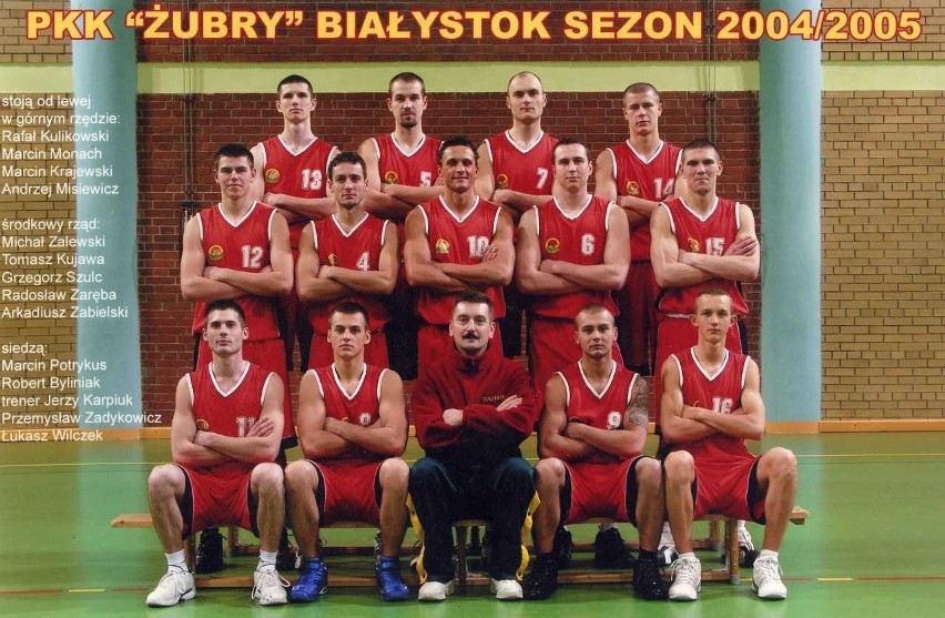 W sezonie 2004/05 Żubry grały pod wodzą Jerzego Karpiuka
