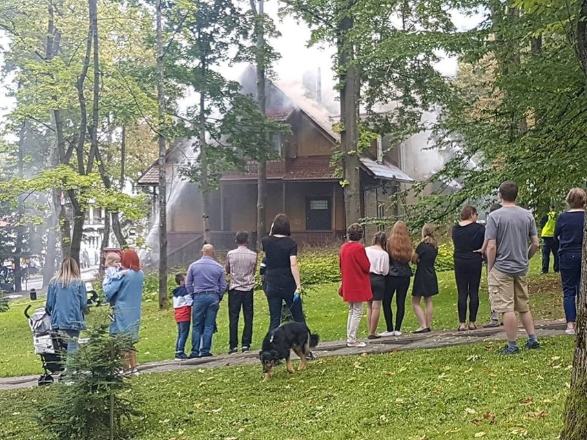 Wybuch gazu w Rabce-Zdroju. Dwie osoby zostały ranne