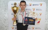 Daniel Kwiecień, gracz Akademii Tenisa Masters Radom mistrzem Polski do lat 12 w singlu i deblu!