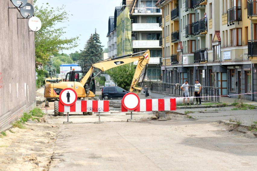 Trwa przebudowa ulicy Wolność w Radomiu. (Zdjęcia)