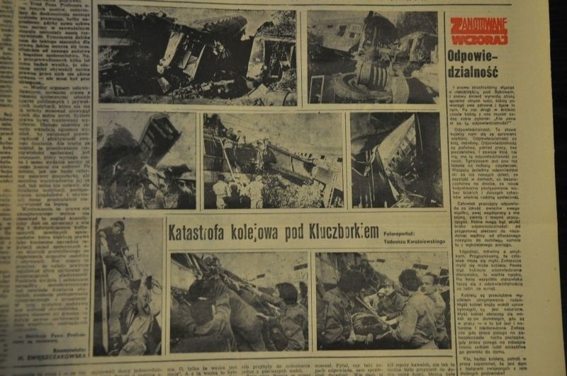 17 października 1984 roku w Bąkowie pociąg pospieszny...