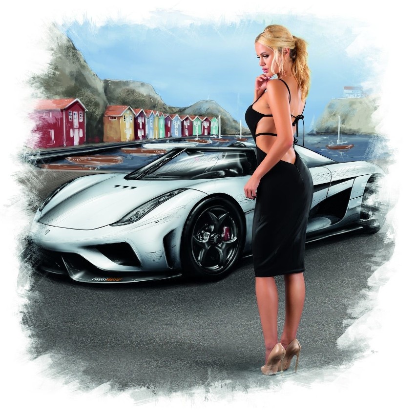 Kalendarz ProfiAuto 2020. Szybkie samochody i piękne kobiety. Karty z kalendarza zachwycą koneserów 
