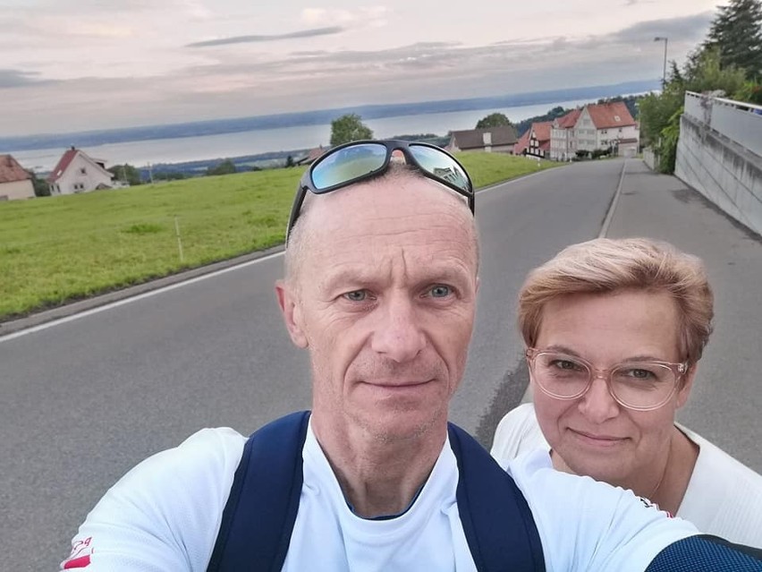 Motocyklem po Europie. Wspaniała podróż Andrzej Horny, trenera Klubu Karate Morawica, i jego żony. Odwiedzili cudowne miejsca [ZDJĘCIA]