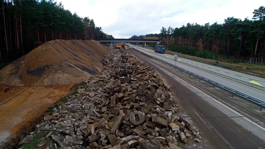 Budowa autostrady A18 Wrocław - Berlin. Odcinek dolnośląski....