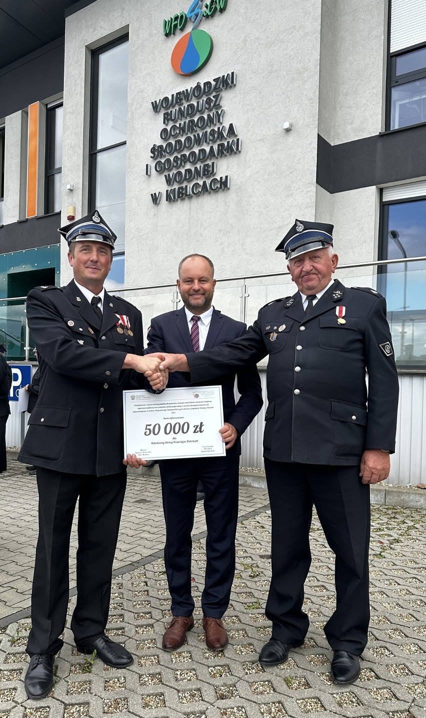 50 tysięcy złotych na remizę Ochotniczej Straży Pożarnej w Dzierążni
