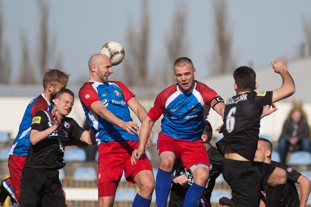 Gryf Słupsk - Pogoń Lębork 3:1. Zobacz zdjęcia z meczu.