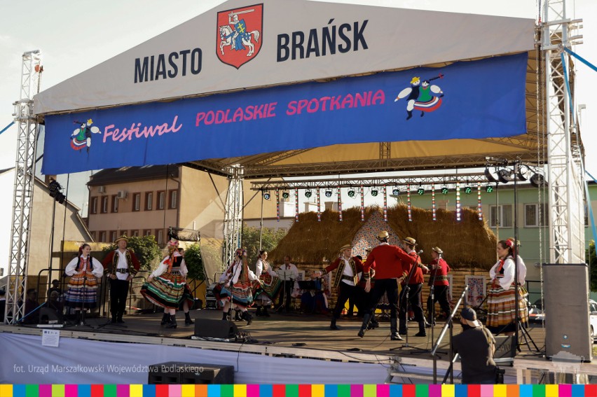 Międzynarodowy Festiwal Folkloru "Podlaskie Spotkania 2020". Było głośno i kolorowo! (zdjęcia) 