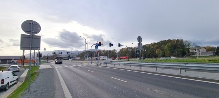W Ustroniu przebudowano skrzyżowanie drogi wojewódzkiej 941...