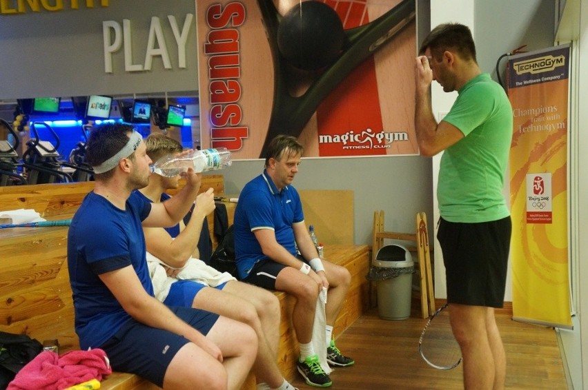 Magic Gym. Turniej squasha o puchar prezesa białostockiego oddziału Polska Press (zdjęcia, wideo)