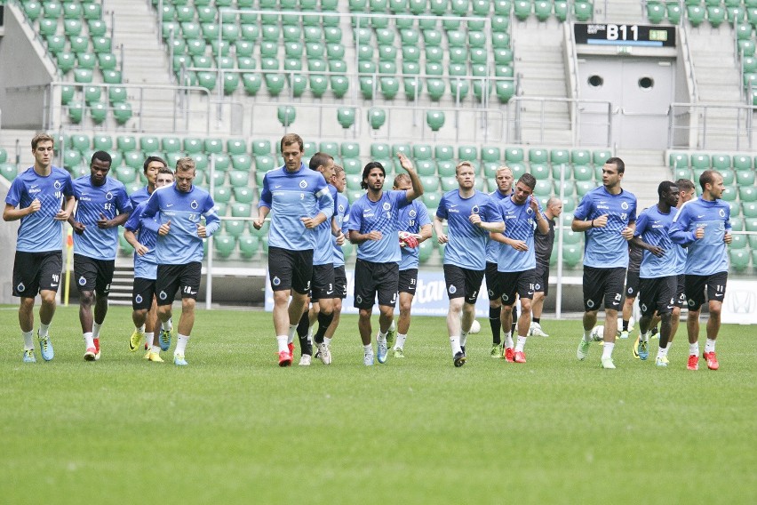 Trening Club Brugge we Wrocławiu (FILM, ZDJĘCIA)