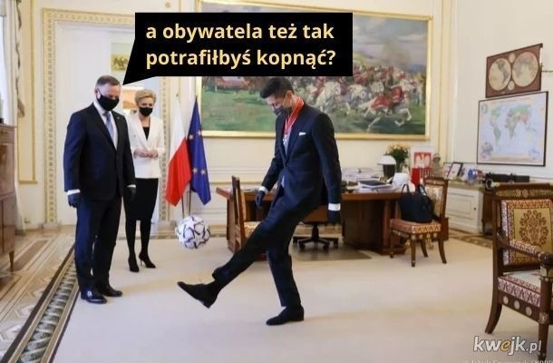 Robert Lewandowski odznaczony przez prezydenta Andrzeja...