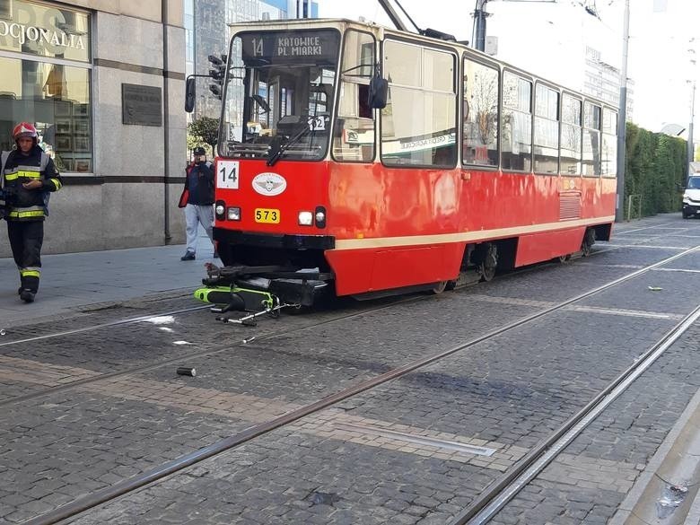 Wypadek z udziałem hulajnogi w październiku 2019 roku w...