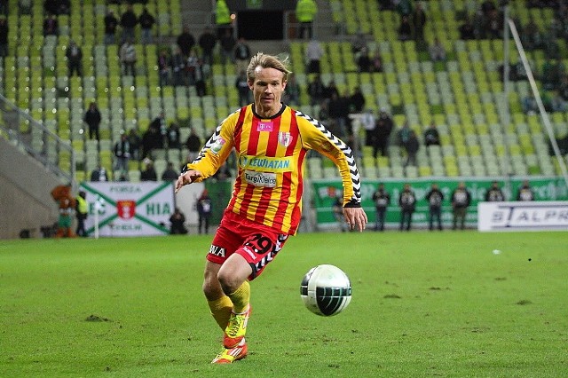 Paweł Sobolewski był wyróżniającym się piłkarzem Korony w minionym sezonie