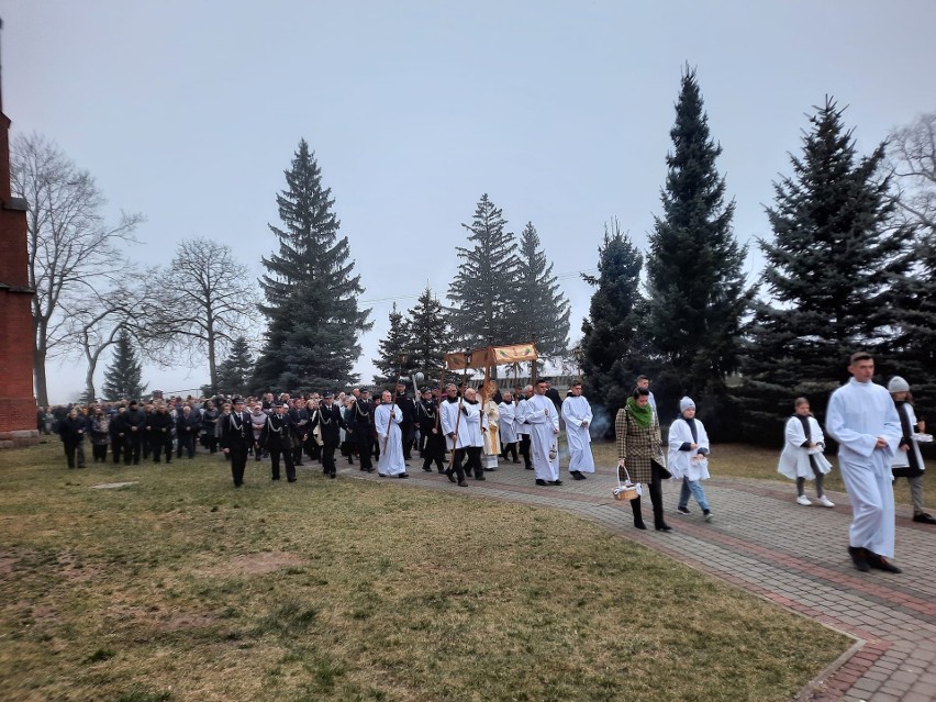 Rezurekcja w Baranowie, w parafii pw. św. Bartłomieja Apostoła. 17.04.2022
